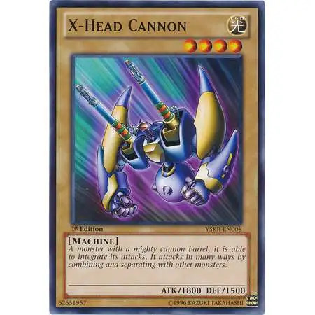 YuGiOh Starter Deck: Kaiba Reloaded Common X-Head Cannon YSKR-EN008