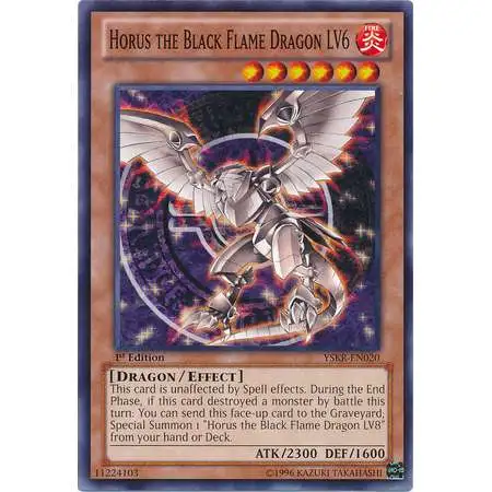 YuGiOh Trading Card Game Legendary Collection 3 Single Card Common Horus  the Black Flame Dragon LV6 LCYW-EN198 - ToyWiz