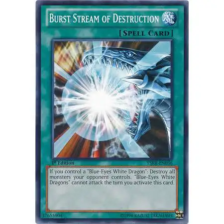 YuGiOh Starter Deck: Kaiba Reloaded Common Burst Stream of Destruction YSKR-EN036