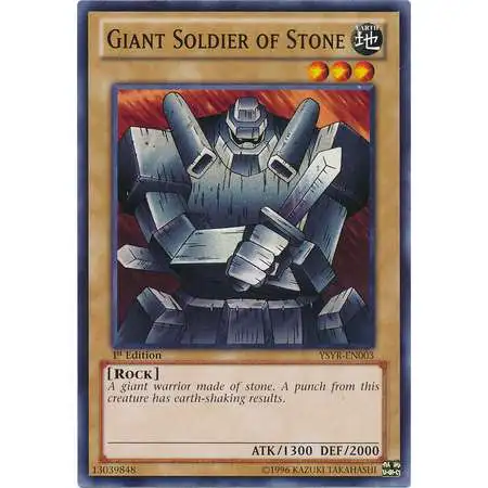 YuGiOh Starter Deck: Yugi Reloaded Common Giant Soldier of Stone YSYR-EN003