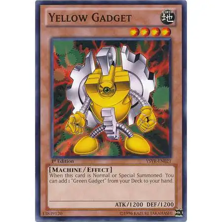 YuGiOh Starter Deck: Yugi Reloaded Common Yellow Gadget YSYR-EN021
