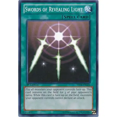 YuGiOh Starter Deck: Yugi Reloaded Common Swords of Revealing Light YSYR-EN026