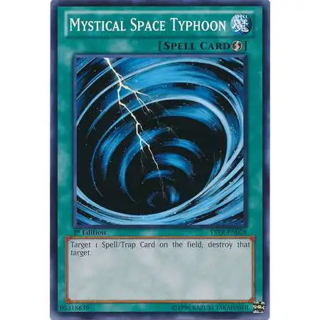 YuGiOh Starter Deck: Yugi Reloaded Common Mystical Space Typhoon YSYR-EN028
