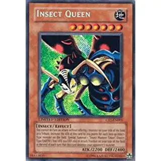 YuGiOh 2004 Collector Tin Secret Rare Insect Queen CT1-EN005