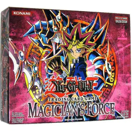 YuGiOh Magicians Force Booster Box 24 Packs Konami - ToyWiz