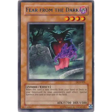 YuGiOh Dark Crisis Rare Fear From the Dark DCR-025
