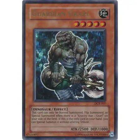 YuGiOh Dark Crisis Ultra Rare Guardian Grarl DCR-007