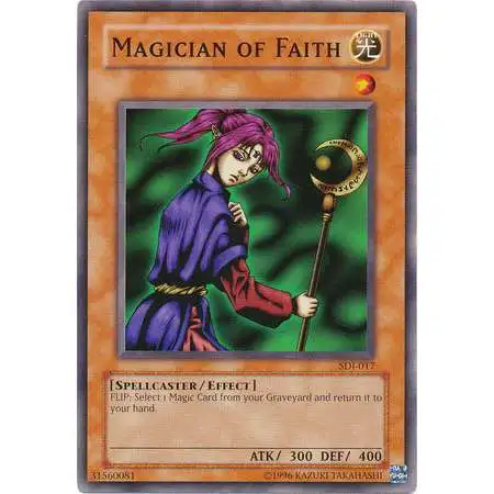 YuGiOh Joey Starter Deck Magician of Faith SDJ-017