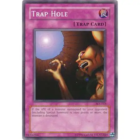 YuGiOh Joey Starter Deck Trap Hole SDJ-043