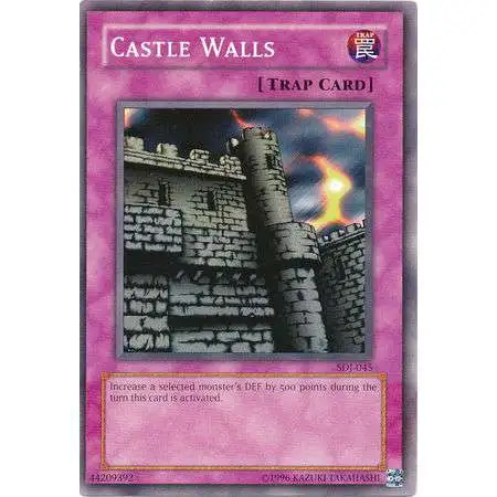 YuGiOh Joey Starter Deck Castle Walls SDJ-045