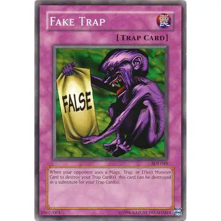 YuGiOh Joey Starter Deck Fake Trap SDJ-049