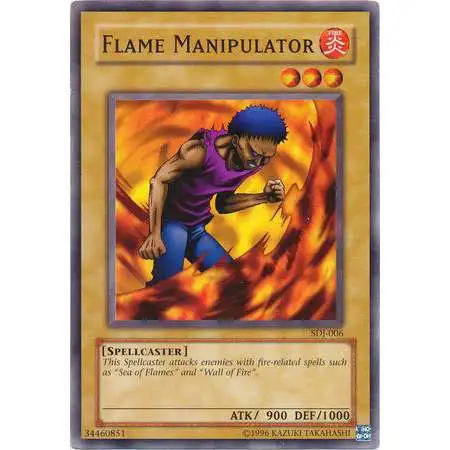 YuGiOh Joey Starter Deck Flame Manipulator SDJ-006