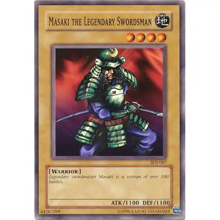 YuGiOh Joey Starter Deck Masaki The Legendary Swordsman SDJ-007