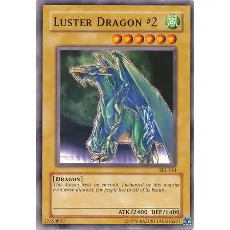 YuGiOh Kaiba Evolution Common Luster Dragon #2 SKE-014
