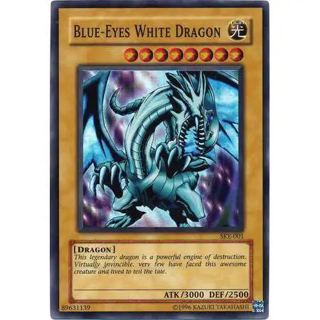 YuGiOh Kaiba Evolution Super Rare Blue-Eyes White Dragon SKE-001