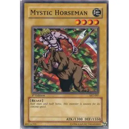 YuGiOh Kaiba Evolution Common Mystic Horseman SKE-007