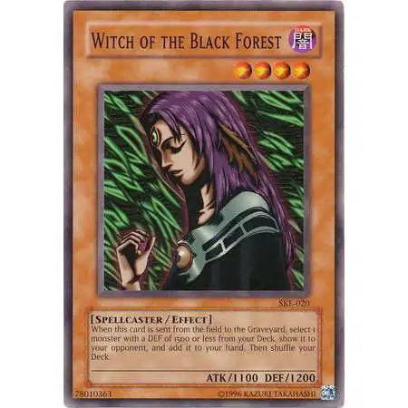 YuGiOh Kaiba Evolution Common Witch of the Black Forest SKE-020