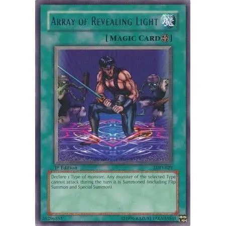 YuGiOh Legacy of Darkness Rare Array of Revealing Light LOD-029