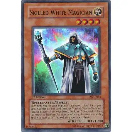 YuGiOh Magician's Force Super Rare Skilled White Magician MFC-064