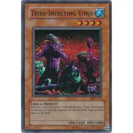 YuGiOh Magician's Force Super Rare Tribe-Infecting Virus MFC-076