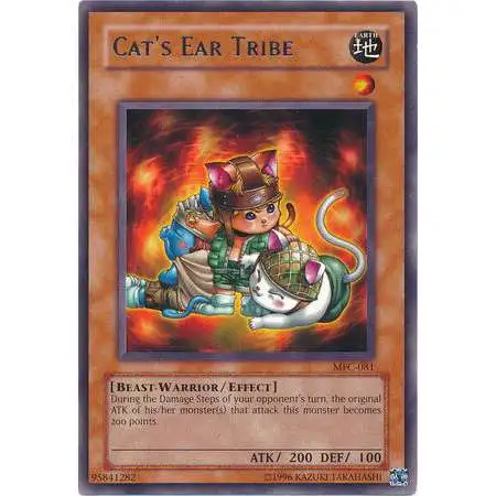 YuGiOh Magician's Force Rare Cat's Ear Tribe MFC-081