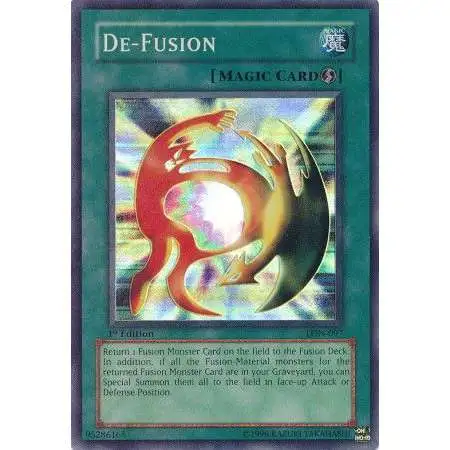 YuGiOh Labyrinth of Nightmare Super Rare De-Fusion LON-097