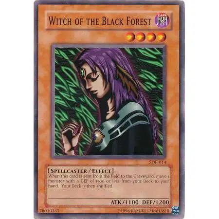 YuGiOh Pegasus Starter Deck Common Witch of the Black Forest SDP-014