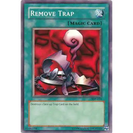 YuGiOh Pegasus Starter Deck Remove Trap SDP-034