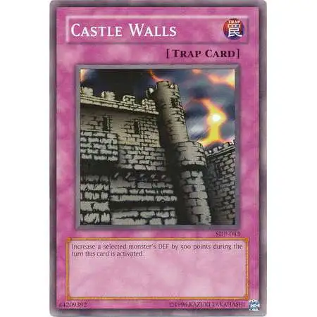YuGiOh Pegasus Starter Deck Castle Walls SDP-043