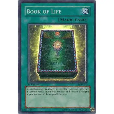 YuGiOh Pharaonic Guardian Super Rare Book of Life PGD-033