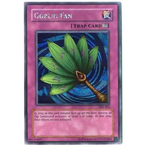 YuGiOh The Falsebound Kingdom Secret Rare Goblin Fan TFK-003