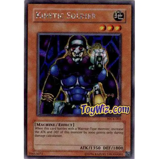 YuGiOh World Championship 2004 Secret Rare Kinetic Soldier WC4-002