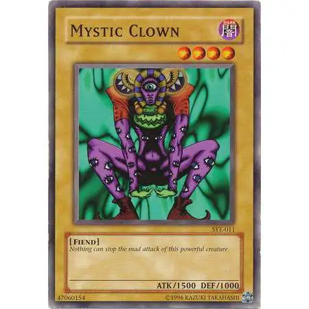 YuGiOh Yugi Evolution Deck Common Mystic Clown SYE-011