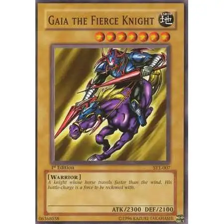 YuGiOh Yugi Evolution Deck Common Gaia the Fierce Knight SYE-007