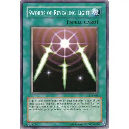 YuGiOh Yugi Evolution Deck Common Swords of Revealing Light SYE-039