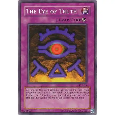 YuGiOh Yugi Evolution Deck Common The Eye of Truth SYE-046