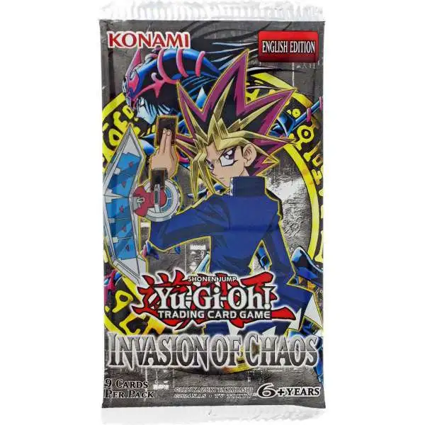 YuGiOh Invasion of Chaos Booster Pack [9 Cards]
