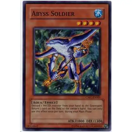 YuGiOh Capsule Monster Coliseum Super Rare Abyss Soldier CMC-EN001