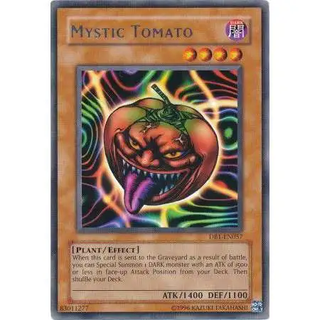 YuGiOh Dark Beginning 1 Rare Mystic Tomato DB1-EN057