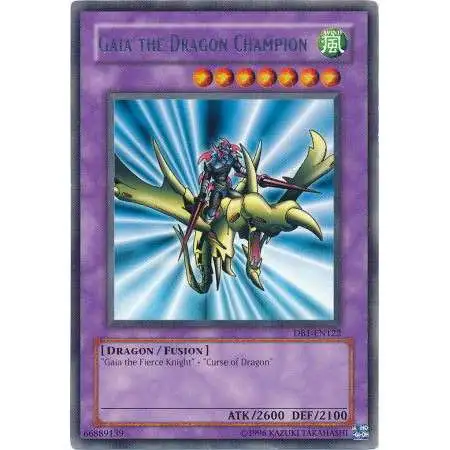 YuGiOh Dark Beginning 1 Rare Gaia the Dragon Champion DB1-EN122