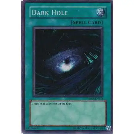 YuGiOh Dark Beginning 1 Super Rare Dark Hole DB1-EN113