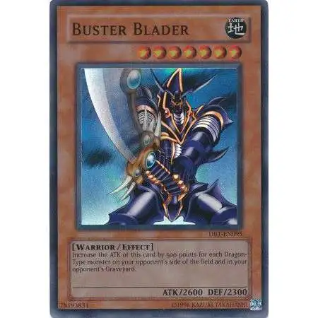 YuGiOh Dark Beginning 1 Super Rare Buster Blader DB1-EN095