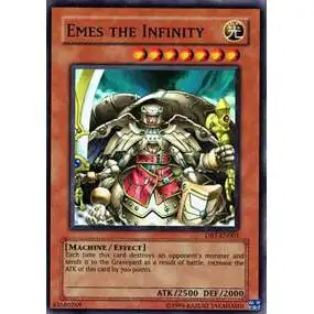 YuGiOh Destiny Board Traveler Super Rare Emes the Infinity DBT-EN001