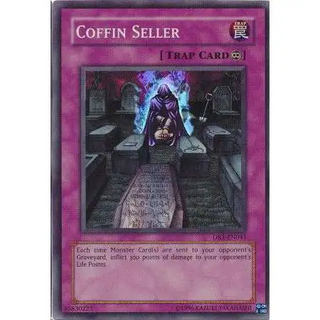 YuGiOh Dark Revelation 1 Super Rare Coffin Seller DR1-EN041