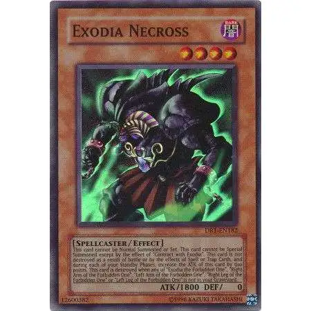 YuGiOh Dark Revelation 1 Super Rare Exodia Necross DR1-EN182