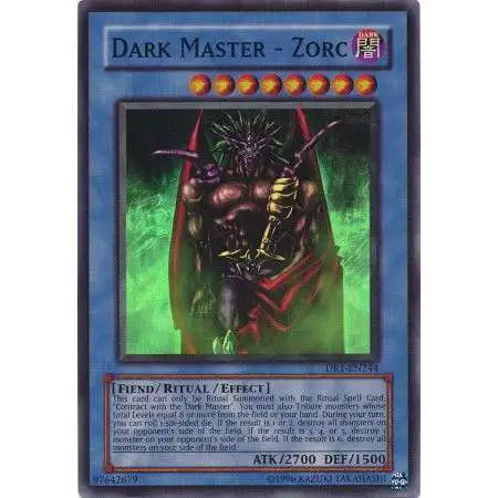 YuGiOh Dark Revelation 1 Super Rare Dark Master Zorc DR1-EN244