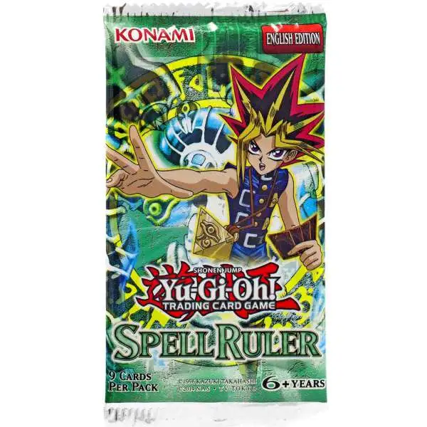 YuGiOh Spell Ruler Booster Pack [9 Cards]