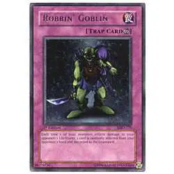 YuGiOh Metal Raiders Rare Robbin' Goblin MRD-135