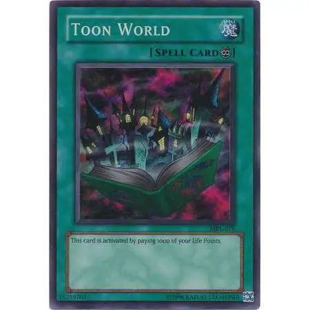 YuGiOh Magic Ruler Super Rare Toon World MRL-076
