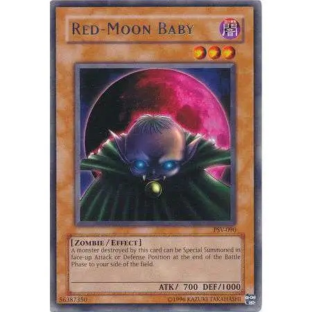 YuGiOh Pharaoh's Servant Rare Red-Moon Baby PSV-090